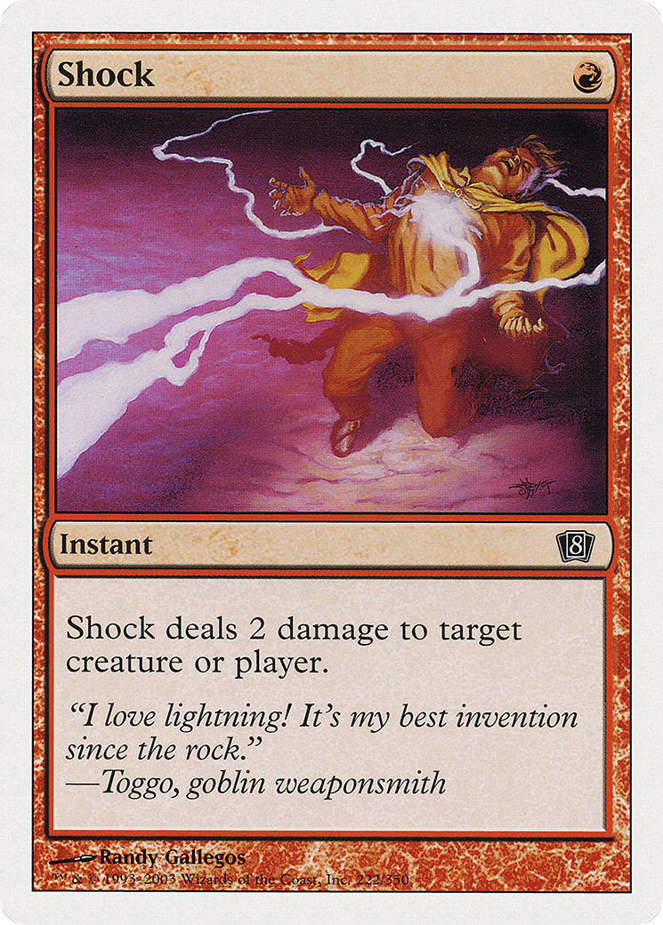 Shock (8ED-222★) - 8th Edition Foil