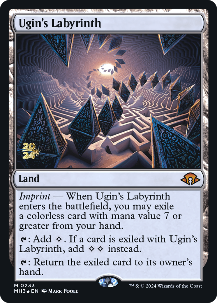 Ugin's Labyrinth (PRE-233) - Modern Horizons 3 Promos Foil