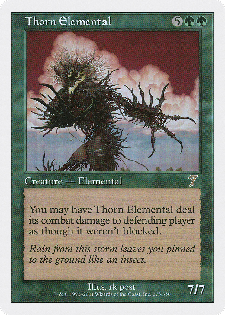 Thorn Elemental (7ED-273★) - 7th Edition