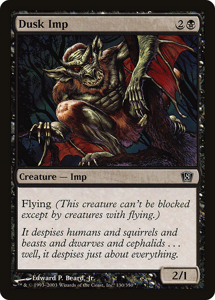 Dusk Imp (8ED-130★) - 8th Edition Foil