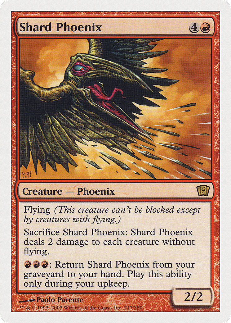 Shard Phoenix (9ED-217★) - 9th Edition
