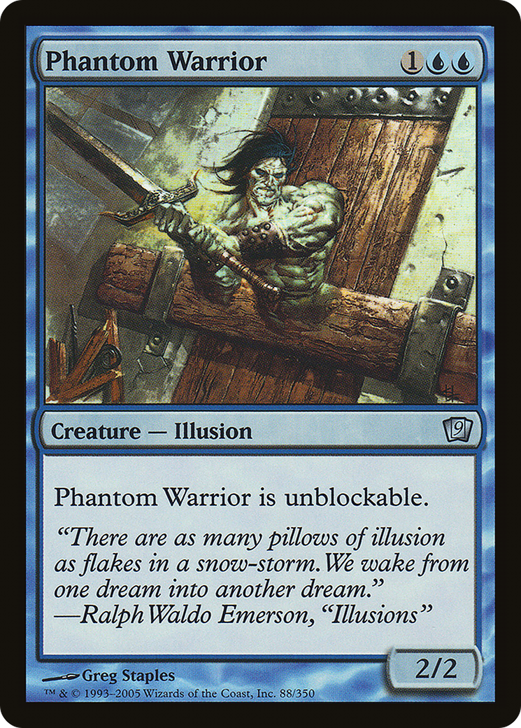 Phantom Warrior (9ED-88★) - 9th Edition