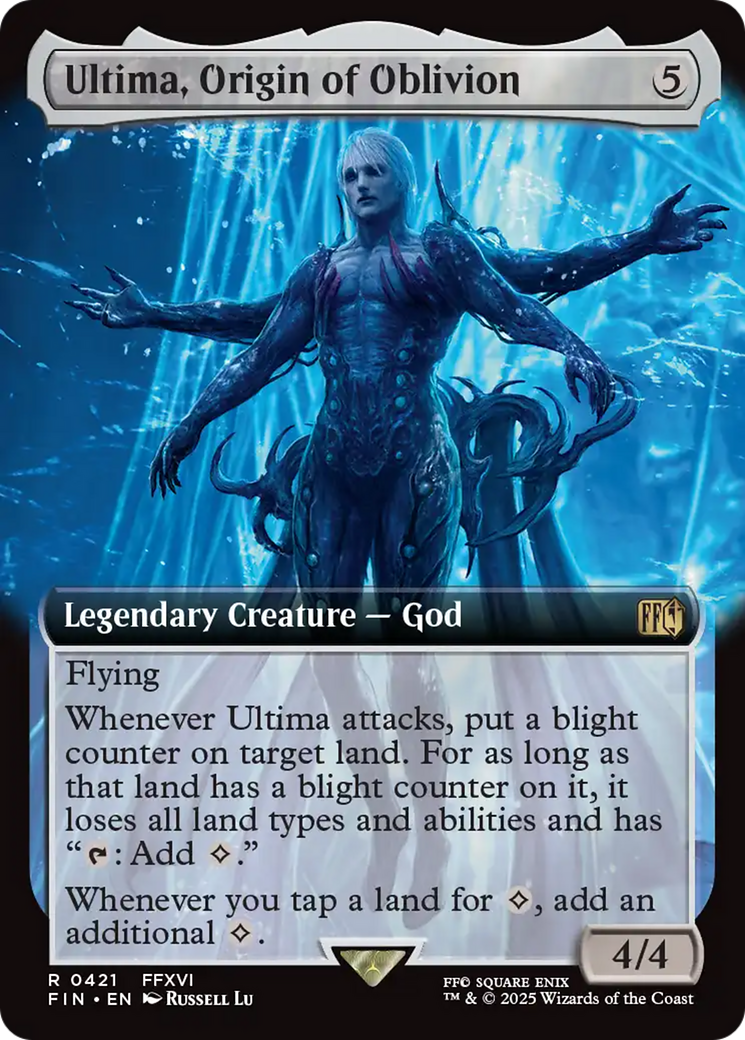 Ultima, Origin of Oblivion (Extended Art) (FIN-421) - FINAL FANTASY: (Extended Art) Foil
