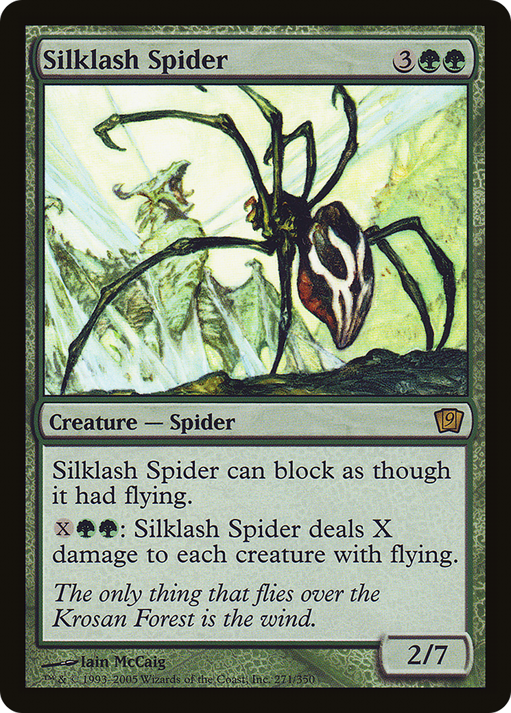 Silklash Spider (9ED-271) - 9th Edition