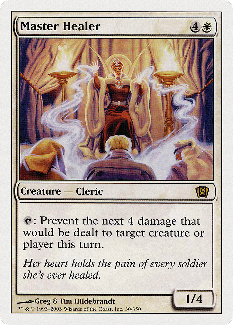 Master Healer (8ED-30★) - 8th Edition Foil