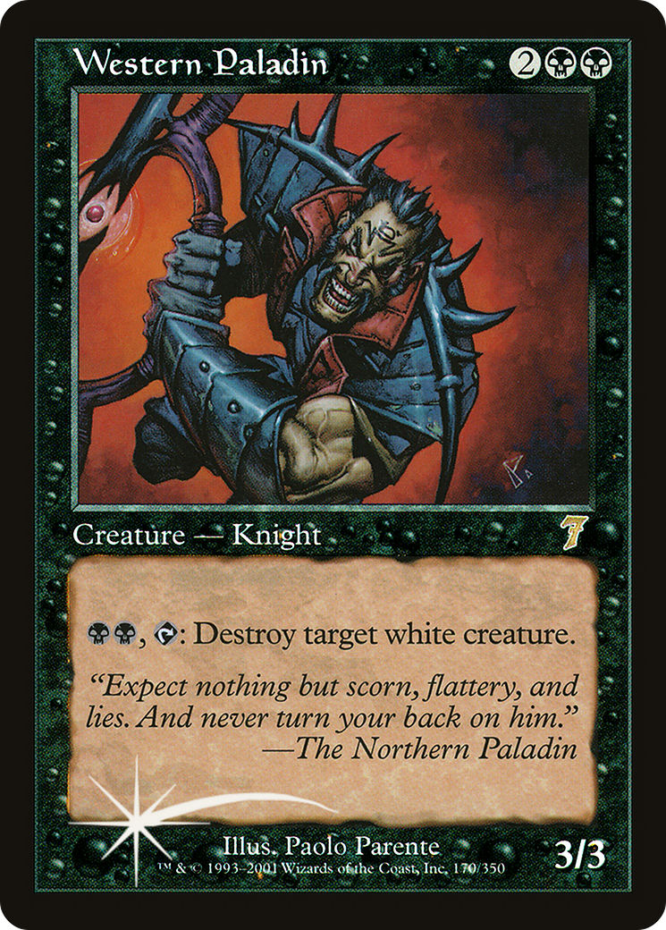 Western Paladin (7ED-170★) - 7th Edition
