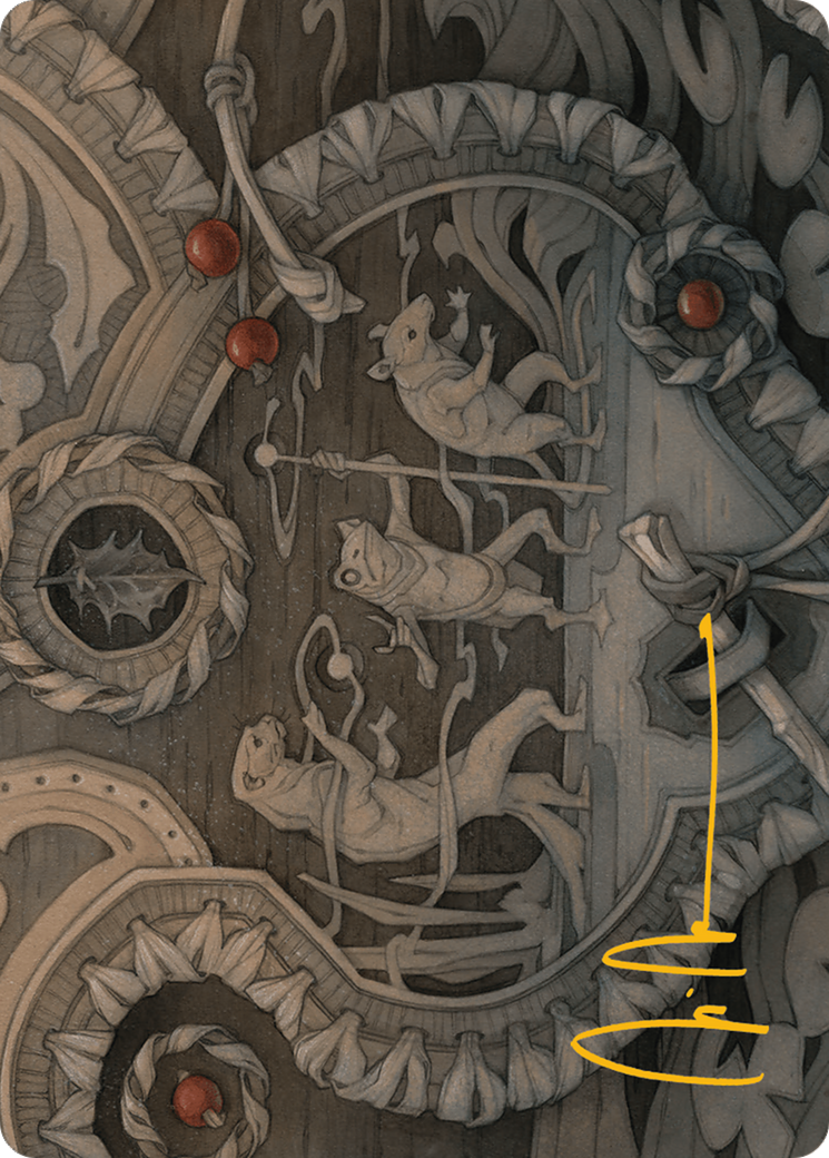 Season of Weaving // Season of Weaving (ABLB-012) - Bloomburrow Art Series (Borderless) Foil