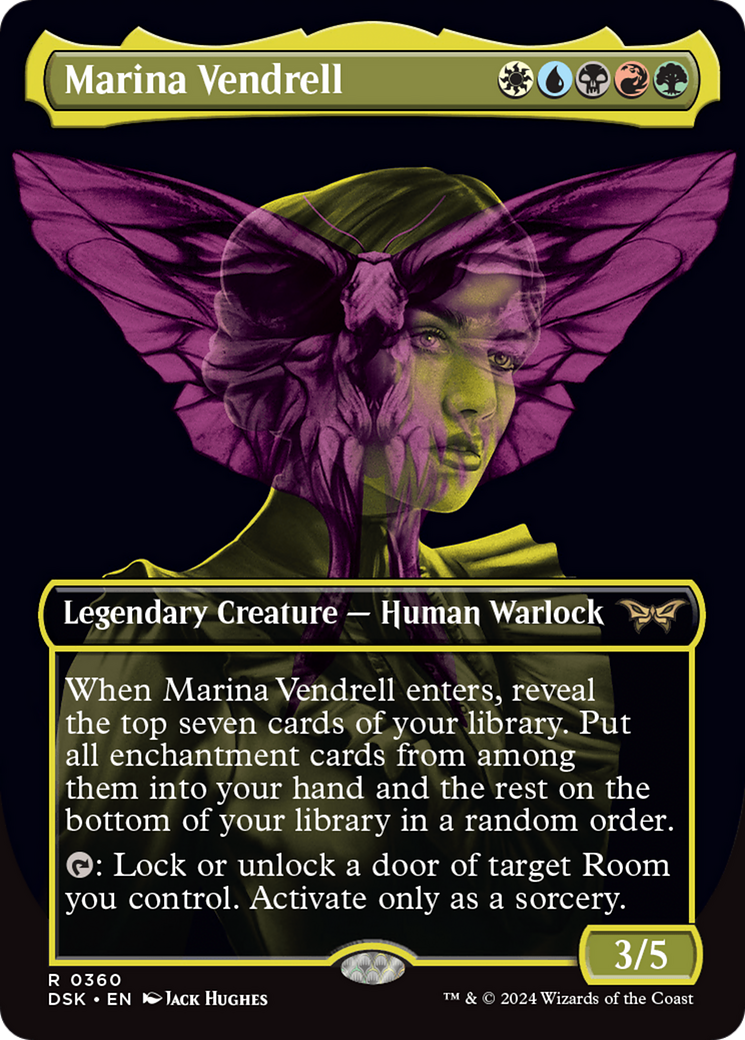 Marina Vendrell (Showcase) (DSK-360) - Duskmourn: House of Horror (Borderless) Foil