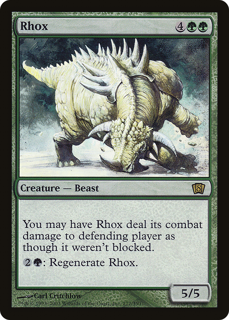 Rhox (8ED-277★) - 8th Edition Foil