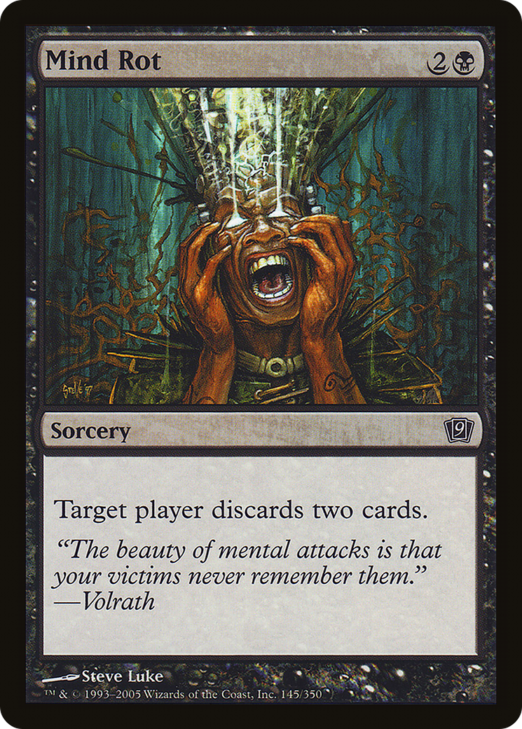 Mind Rot (9ED-145★) - 9th Edition Foil