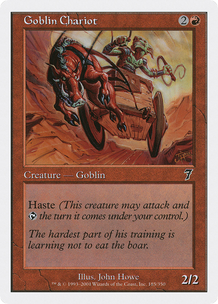 Goblin Chariot (7ED-185★) - 7th Edition Foil