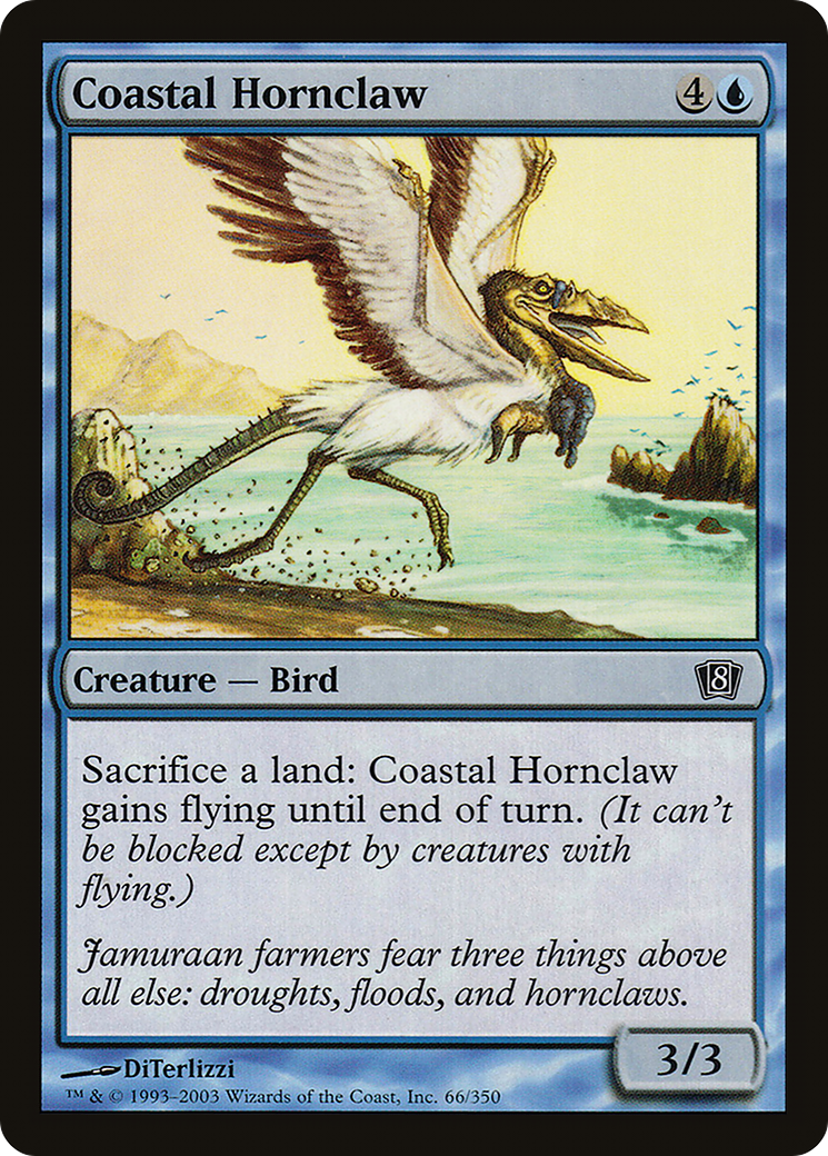 Coastal Hornclaw (8ED-66★) - 8th Edition