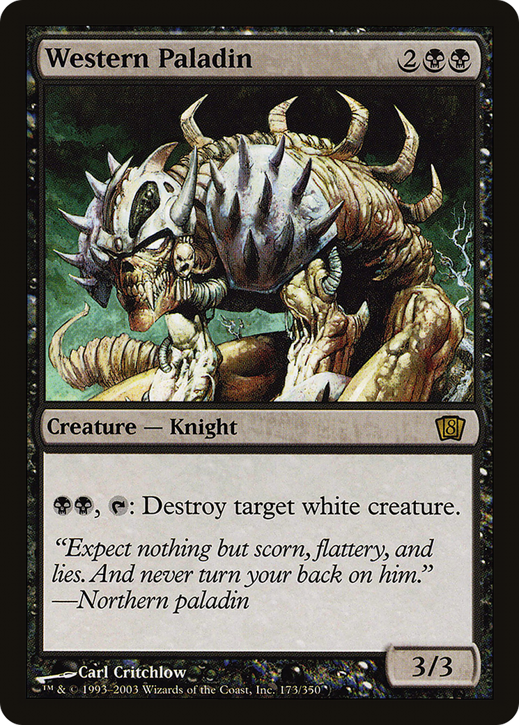 Western Paladin (8ED-173) - 8th Edition Foil