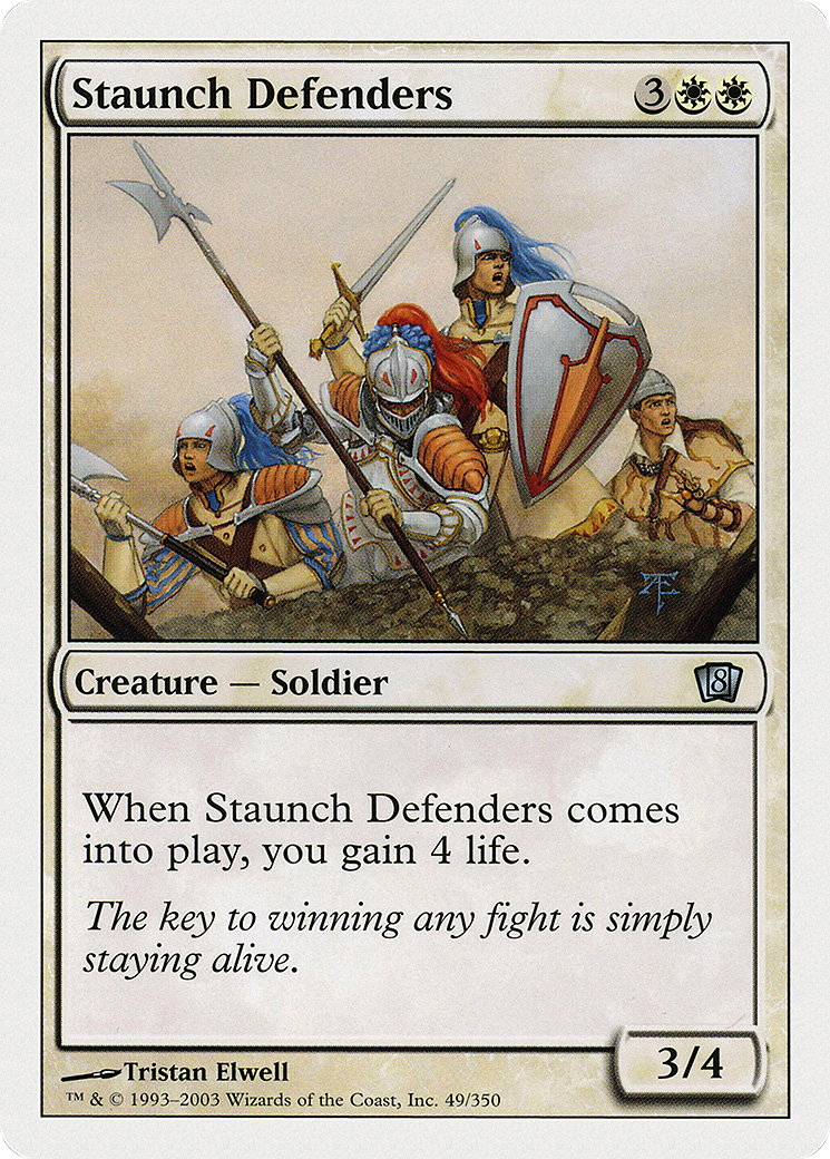Staunch Defenders (8ED-49★) - 8th Edition