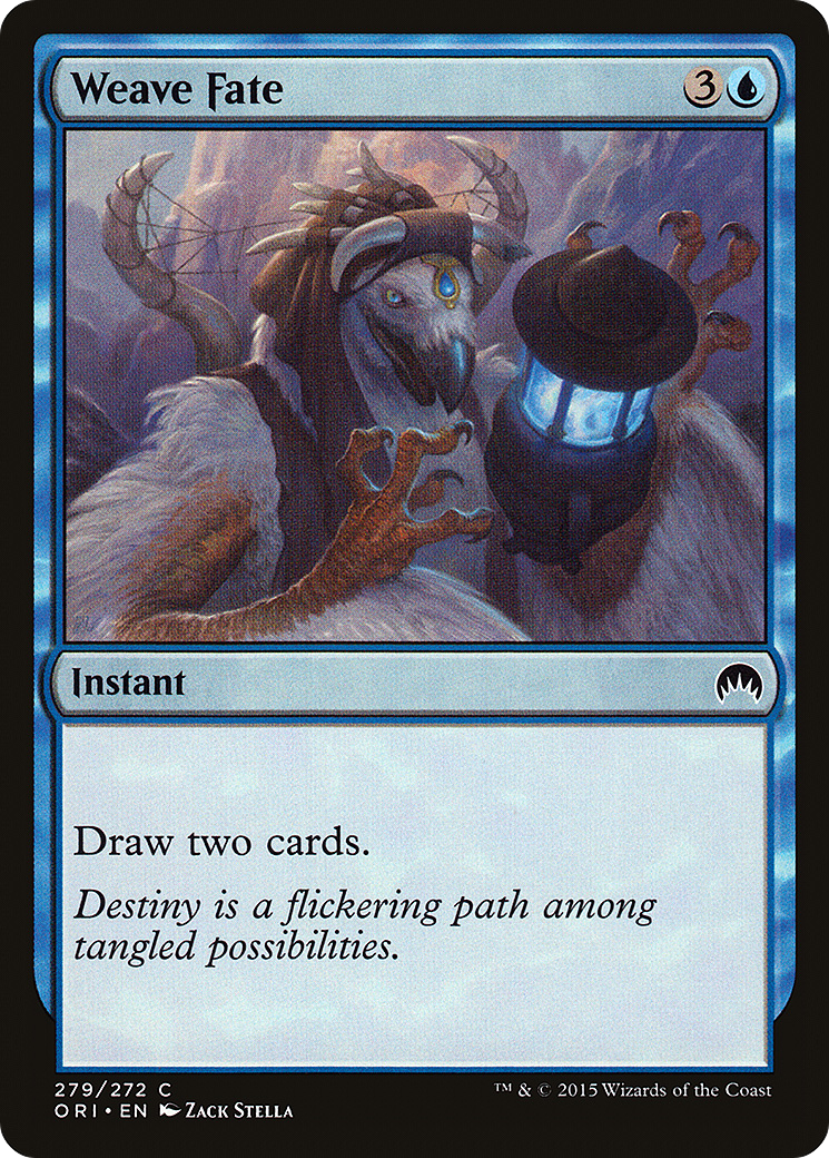 Weave Fate (ORI-279) - Magic Origins Foil