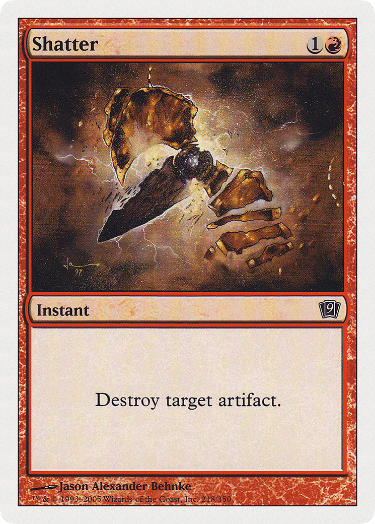Shatter (9ED-218) - 9th Edition