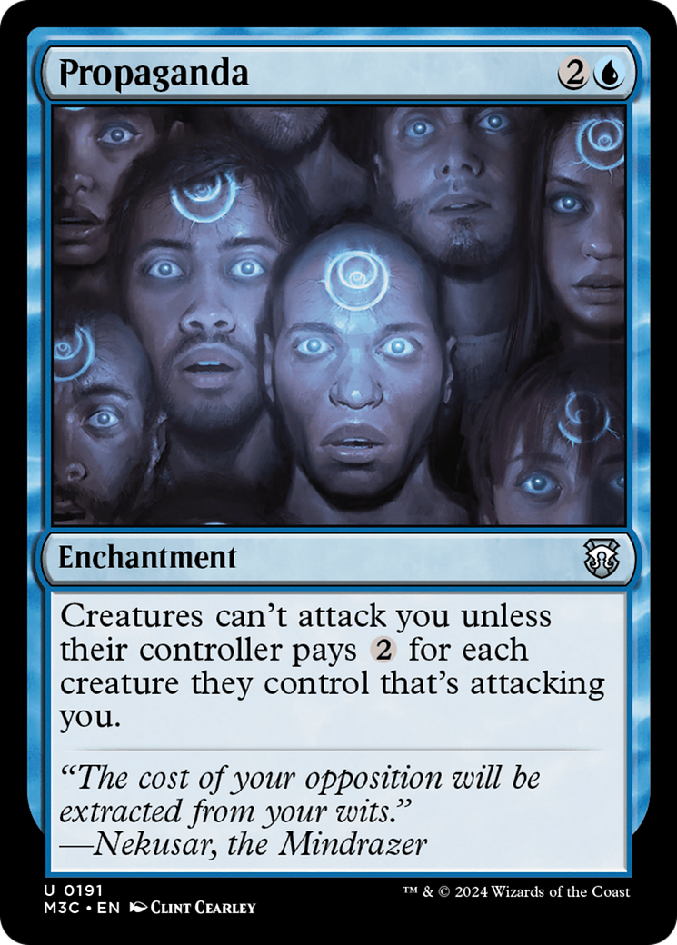 Propaganda (M3C-191) - Modern Horizons 3 Commander