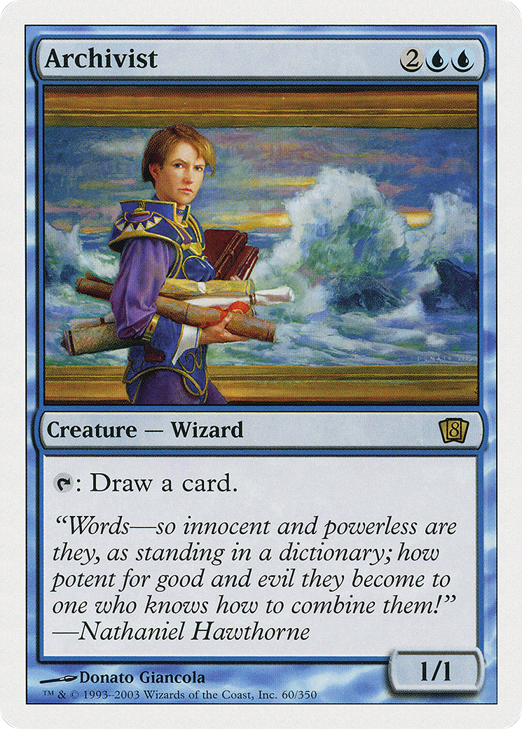 Archivist (8ED-60★) - 8th Edition Foil