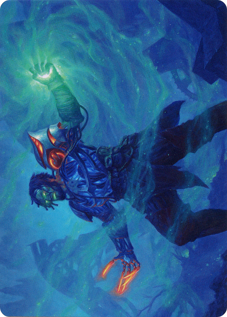 Mishra, Claimed by Gix // Mishra, Claimed by Gix (ASBRO-037) - The Brothers' War Art Series (Borderless)