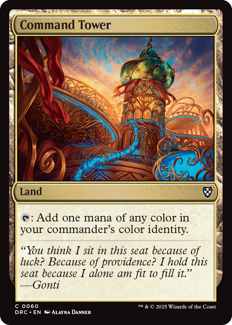 Command Tower (0060) (DRC-060) - Commander: Aetherdrift