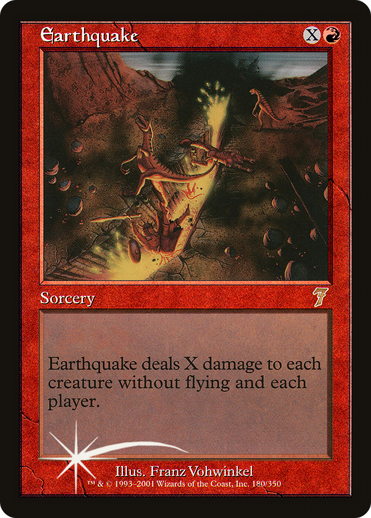 Earthquake (7ED-180★) - 7th Edition Foil