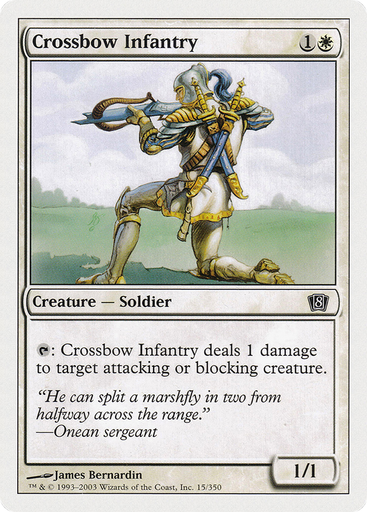 Crossbow Infantry (8ED-15★) - 8th Edition