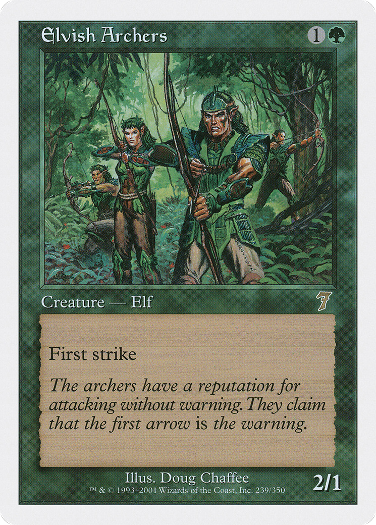 Elvish Archers (7ED-239) - 7th Edition Foil