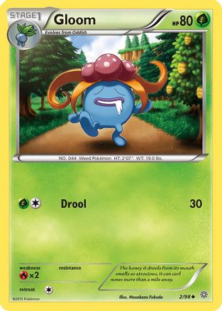 Gloom 002/98  XY  Ancient Origins - Uncommon