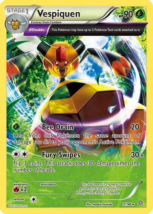 Vespiquen (11) (11) 011/98  XY  Ancient Origins - Rare