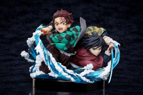 (Aniplex) Demon Slayer: Kimetsu no Yaiba Tanjiro & Giyuu non-scale figure