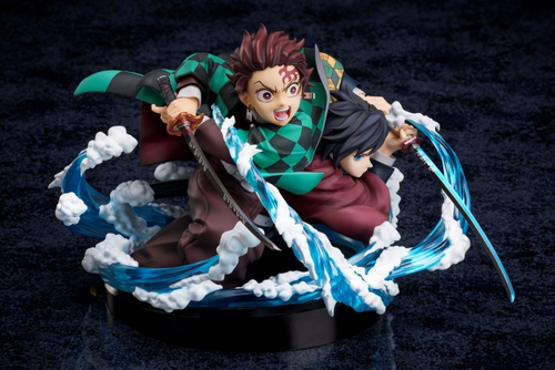 (Aniplex) Demon Slayer: Kimetsu no Yaiba Tanjiro & Giyuu non-scale figure