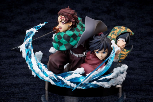 (Aniplex) Demon Slayer: Kimetsu no Yaiba Tanjiro & Giyuu non-scale figure