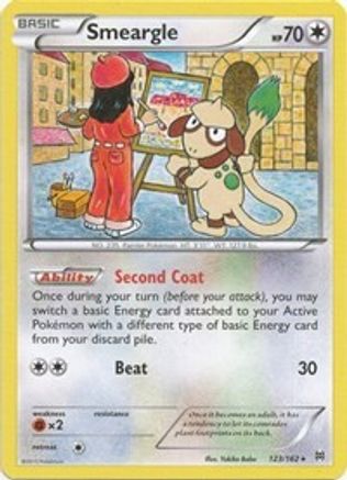 Smeargle 123/162  XY  BREAKthrough - Rare
