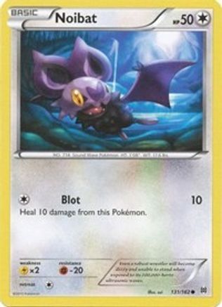 Noibat (131) (131) 131/162  - Reverse Holofoil XY  BREAKthrough - Common