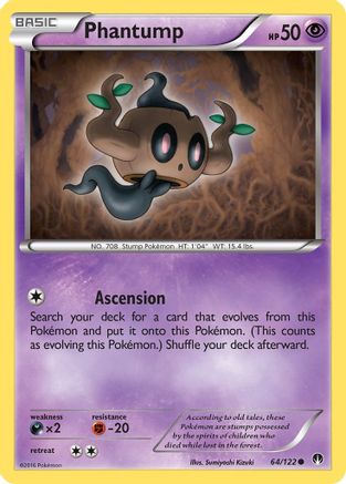 Phantump 064/122  - Reverse Holofoil XY  BREAKpoint - Common