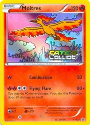 Moltres (Prerelease) [Staff] XY127  - Holofoil XY Promos - Promo
