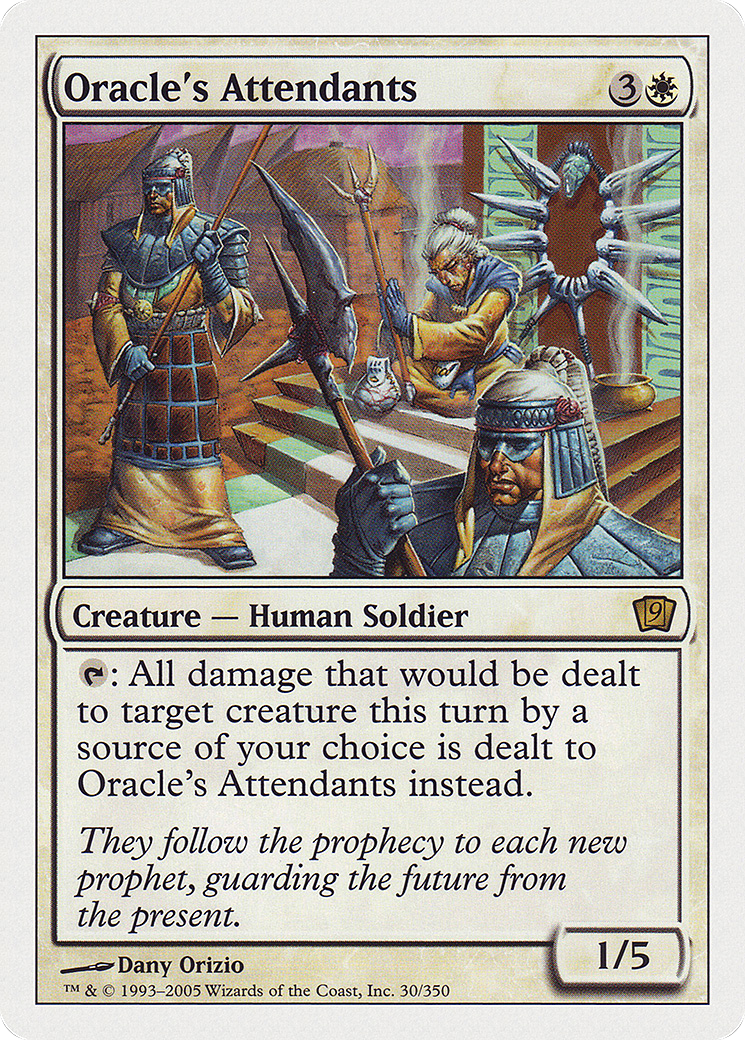 Oracle's Attendants (9ED-030) - 9th Edition Foil