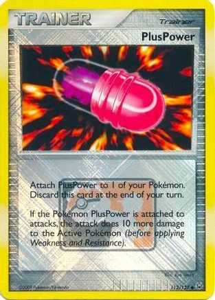PlusPower (League Promo) 112/127  - Reverse Holofoil League & Championship Cards - Promo