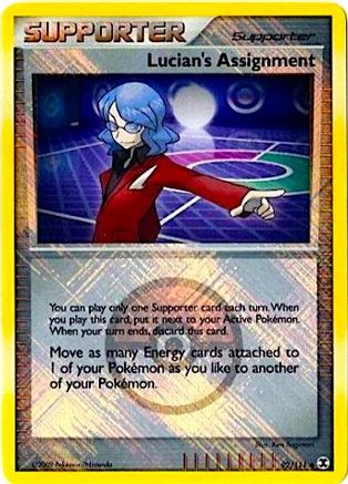 Lucian's Assignment (League Promo) 092/111  - Reverse Holofoil League & Championship Cards - Promo
