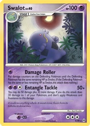 Swalot (DPPt Arceus) 009/099  Deck Exclusives - Rare