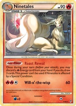 Ninetales (Call of Legends) 017/095  Deck Exclusives - Rare