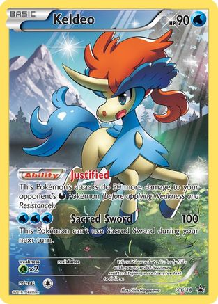 Keldeo XY118  - Holofoil XY Promos - Promo