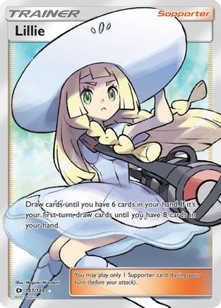 Lillie (Full Art) 147/149  - Holofoil SM Base Set - Ultra Rare