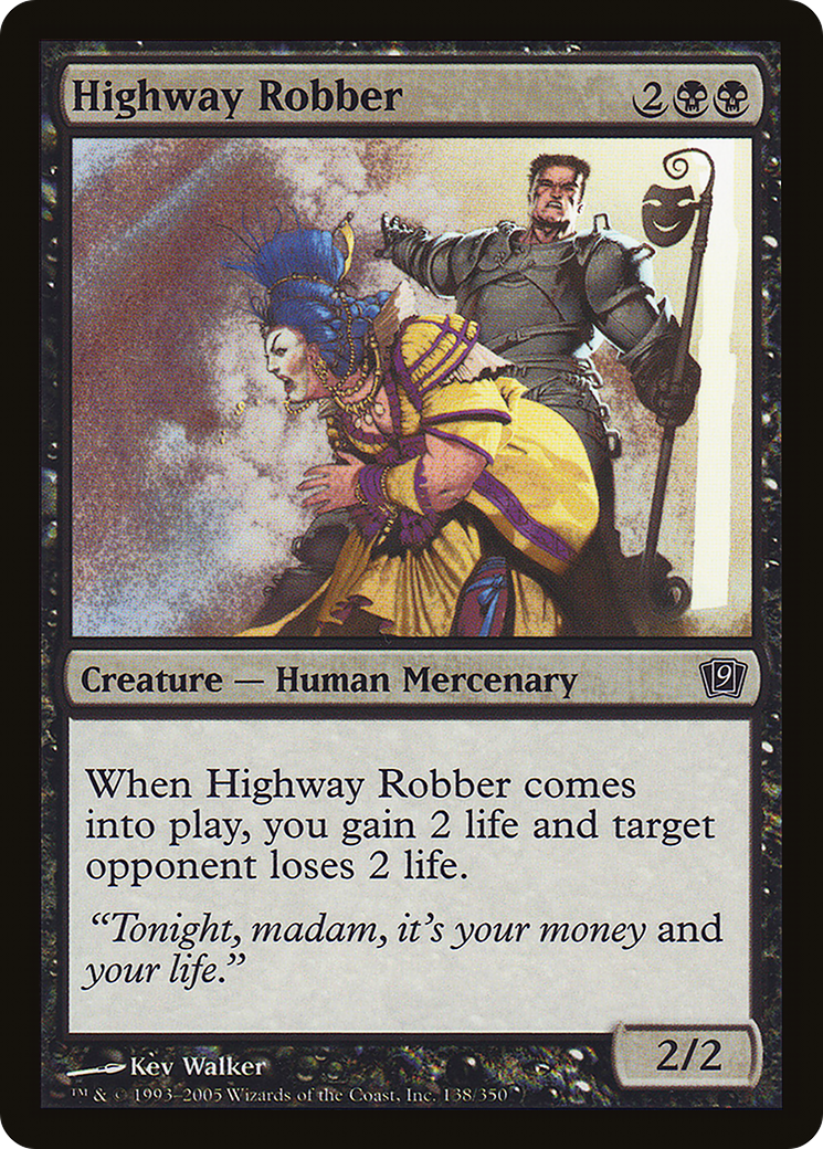 Highway Robber (9ED-138★) - 9th Edition Foil