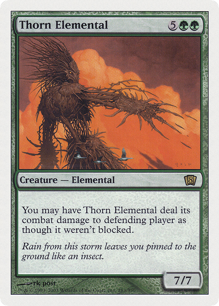 Thorn Elemental (8ED-283★) - 8th Edition Foil