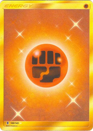 Fighting Energy (Secret) 169/145  - Holofoil SM  Guardians Rising - Secret Rare