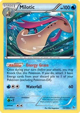 Milotic (XY Flashfire) 023/106  Deck Exclusives - Rare