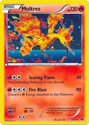 Moltres (Next Destinies) 014/99  - Holofoil Blister Exclusives - Promo