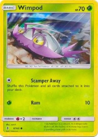 Wimpod (Collection Promo) 008/145  - Holofoil League & Championship Cards - Promo