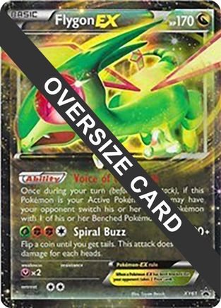 Flygon EX (XY Black Star Promo) XY61  - Holofoil Jumbo Cards - Promo